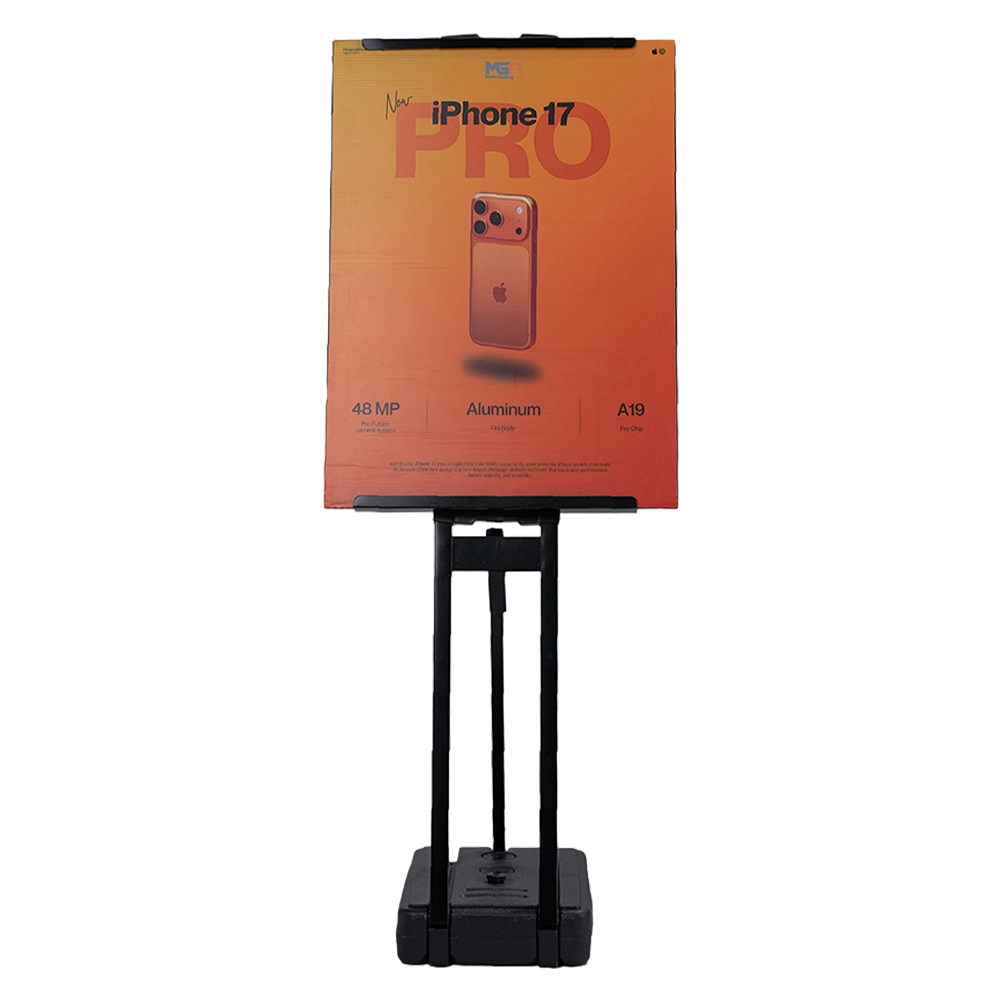 TRIPOD BANNER TIPE TEGAK WATERTANK