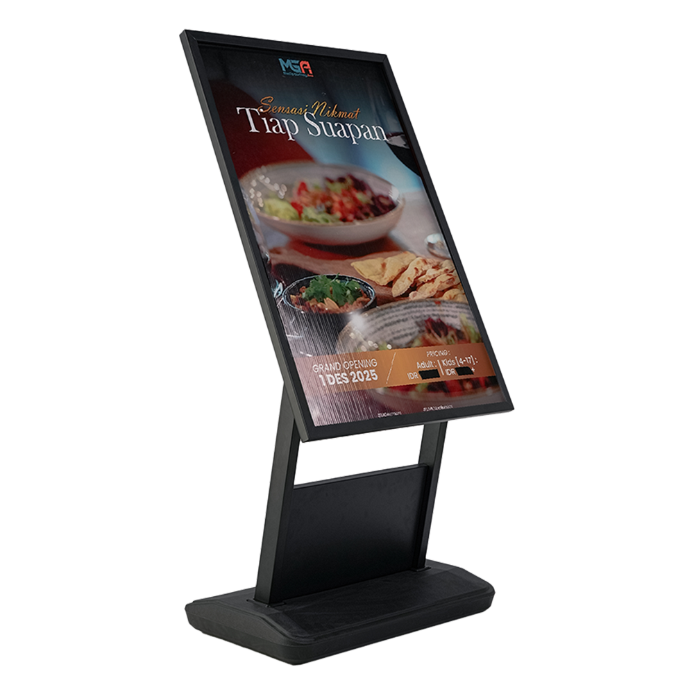 STANDING BANNER TIPE H WATERTANK 60X90CM