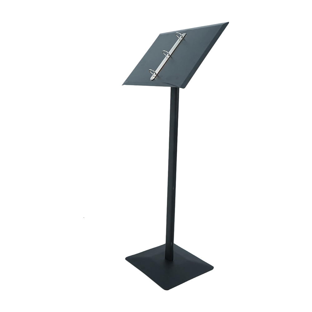 Stand Menu A4 Hitam
