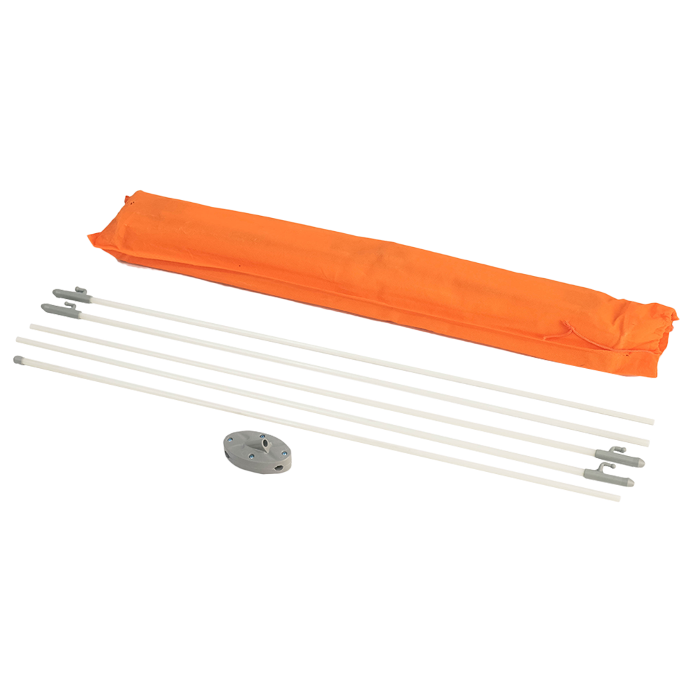 X BANNER PVC SARUNG ORANGE UKURAN 60x160CM