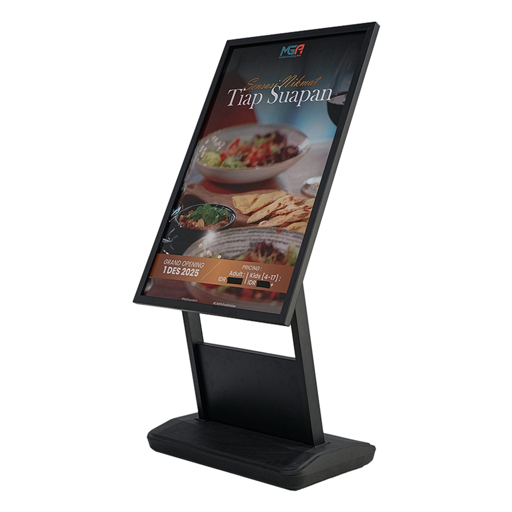 STANDING BANNER TIPE H WATERTANK 60X90CM