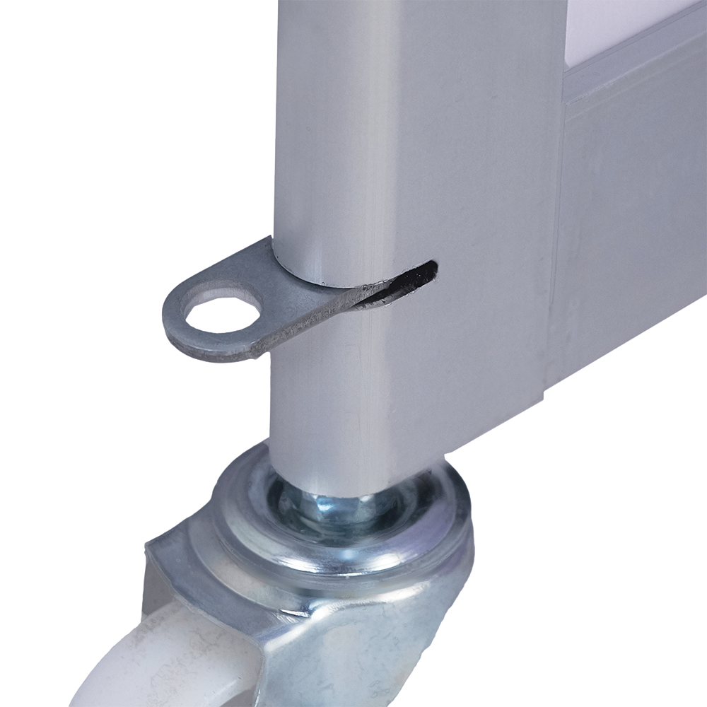 SEKAT PEMBATAS SKETSEL 100-200 SILVER - 5 PINTU + RODA