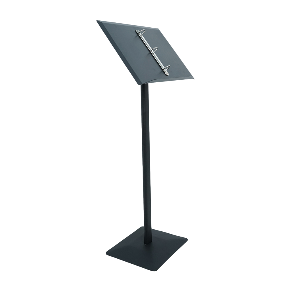 Stand Menu A4 Hitam