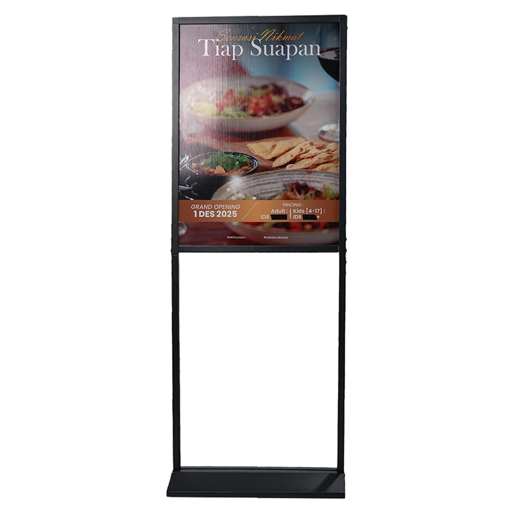 TRIPOD BANNER FRAME DISPLAY 4 SISI