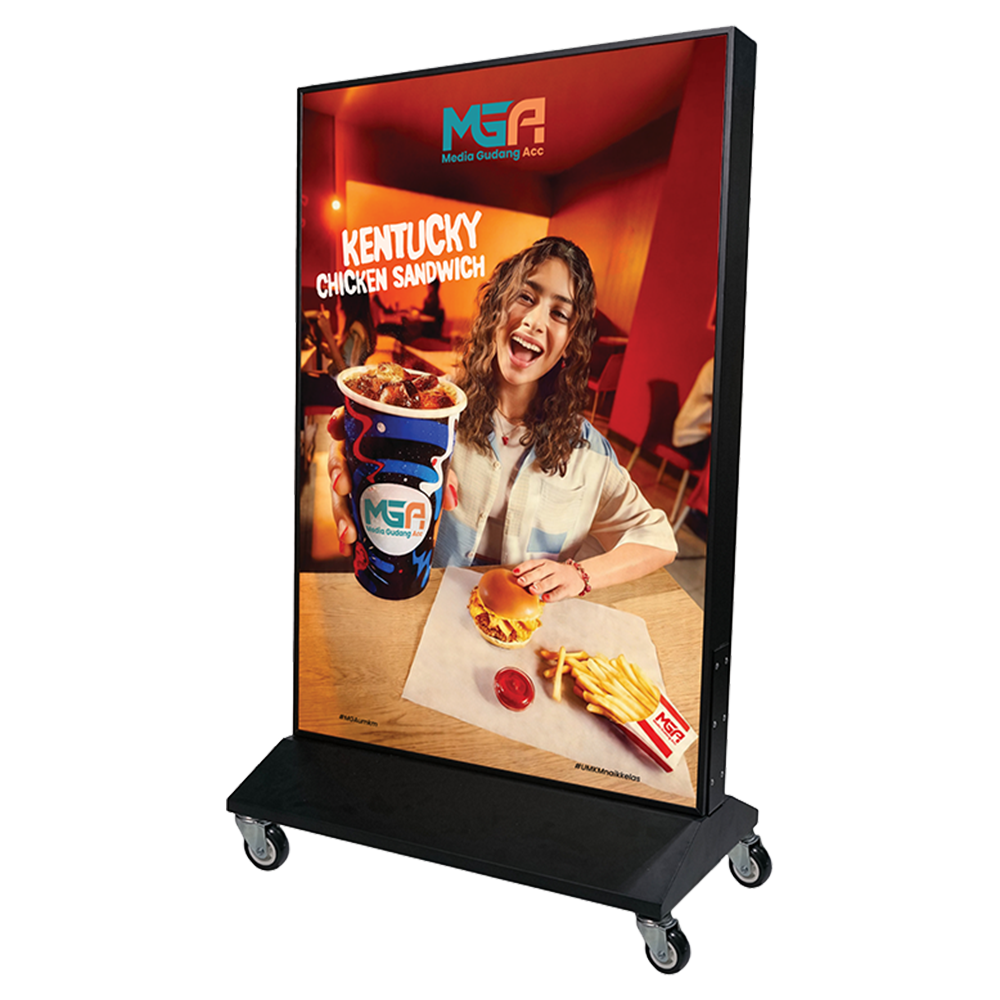FABRIC LIGHT BOX 60 X 90 CM