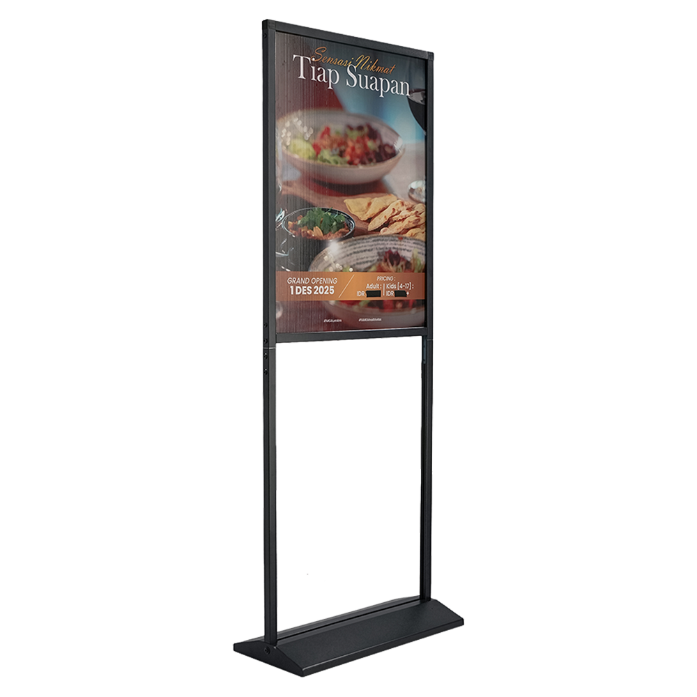 TRIPOD BANNER FRAME DISPLAY 4 SISI